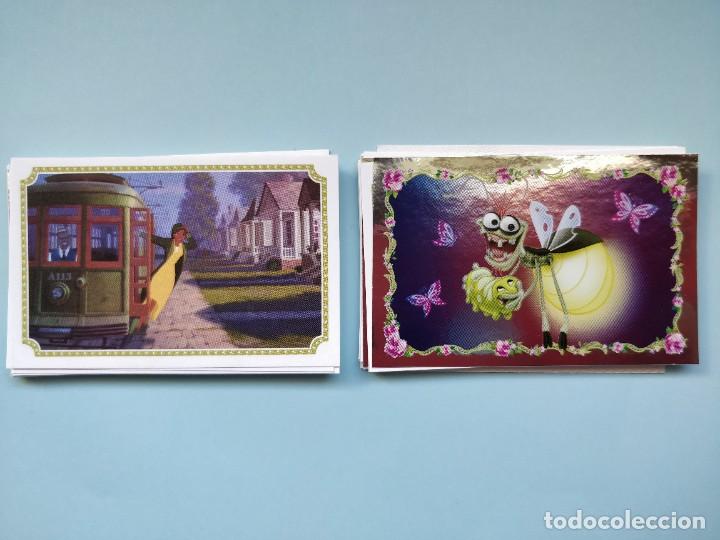 Coleccionismo Cromos antiguos: Lote de 38 cromos de Tiana y el sapo de Panini .Tambi&eacute;n por unidad