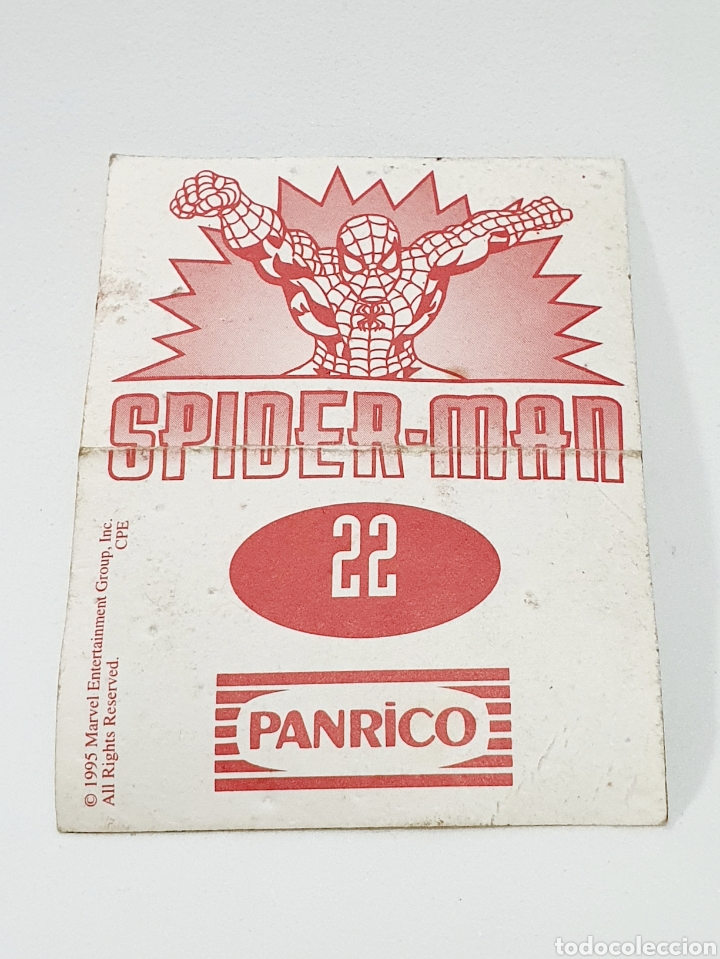 Coleccionismo cromos antiguos: CROMO SPIDERMAN PANRICO ORIGINAL DE LA &Eacute;POCA - Foto 2