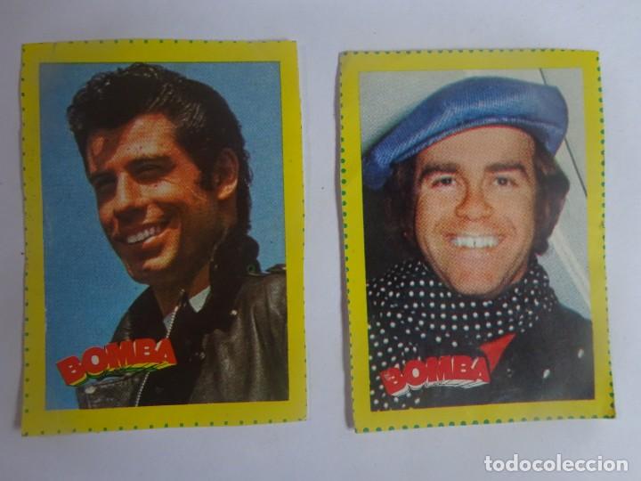 Collezionismo Figurine antiche: LOTE DE 2 ANTIGUOS CROMOS DE LA REVISTA BOMBA N&ordm;39 Y 66 , VER FOTOS