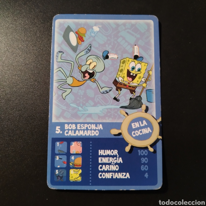 Coleccionismo Cromos antiguos: CROMO - N&ordm; 5 - EN LA COCINA - BOB ESPONJA - EL CORTE INGLES - 2010 - ENVIO GRATIS A PARTIR DE 35&euro;