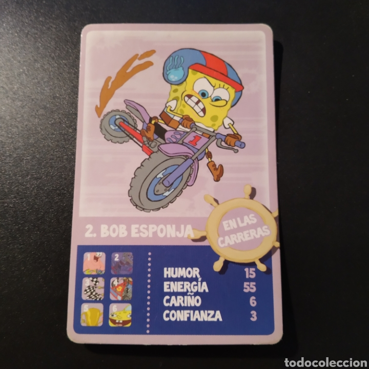 Coleccionismo Cromos antiguos: CROMO - N&ordm; 2 - EN LAS CARRERAS - BOB ESPONJA - EL CORTE INGLES - 2010 - ENVIO GRATIS A PARTIR DE 35&euro;