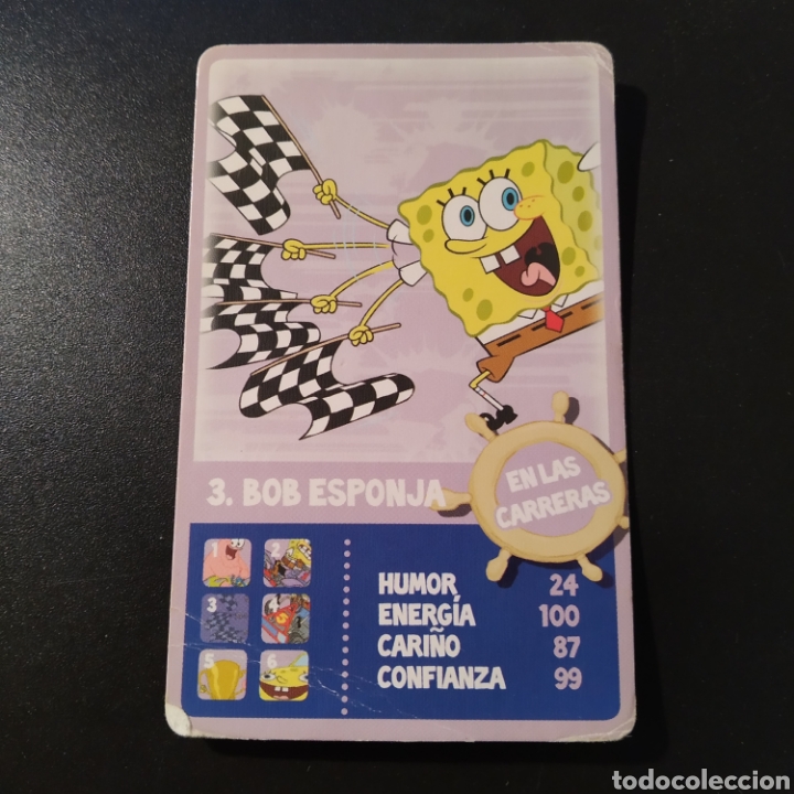 Coleccionismo Cromos antiguos: CROMO - N&ordm; 3 - EN LAS CARRERAS - BOB ESPONJA - EL CORTE INGLES - 2010 - ENVIO GRATIS A PARTIR DE 35&euro;