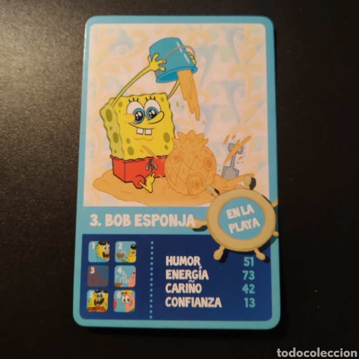 Coleccionismo Cromos antiguos: CROMO - N&ordm; 3 - EN LA PLAYA - BOB ESPONJA - EL CORTE INGLES - 2010 - ENVIO GRATIS A PARTIR DE 35&euro;