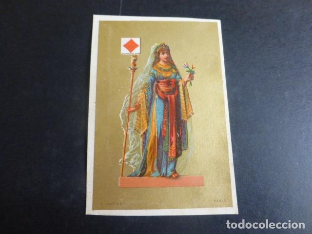 Collectionnisme Cartes &agrave; collectionner anciennes: MUJER ROMANA CROMO SIGLO XIX