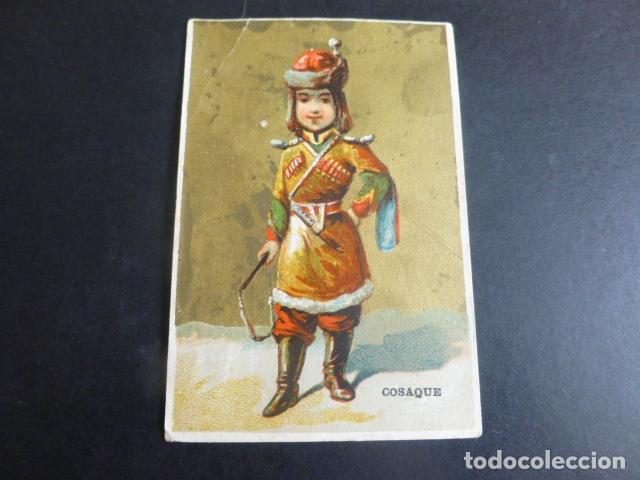 Coleccionismo cromos antiguos: COSACO CROMO SIGLO XIX - Foto 1