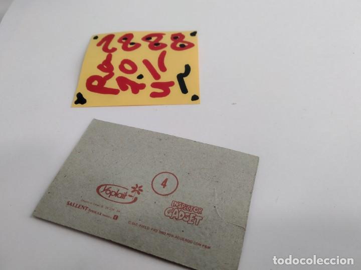Coleccionismo cromos antiguos: LOTE DE CROMOS  YOPLAYT  INSPECTOR GADGET - Foto 4