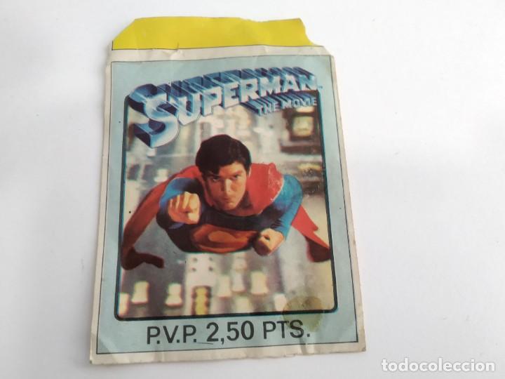 Coleccionismo cromos antiguos: SOBRE DE CROMOS VACIO  SUPERMAN - Foto 1