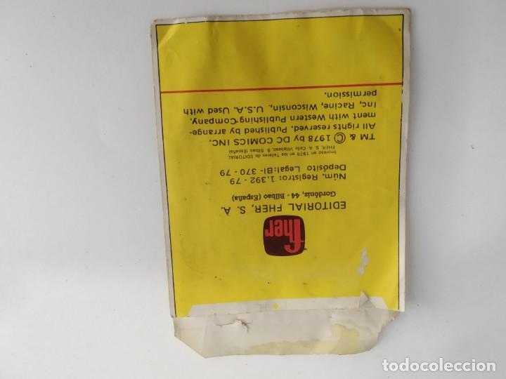 Coleccionismo cromos antiguos: SOBRE DE CROMOS VACIO  SUPERMAN - Foto 2