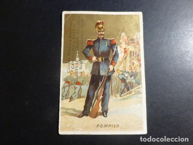 Coleccionismo cromos antiguos: MILITAR CROMO SIGLO XIX - Foto 1