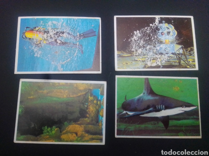 Collezionismo Figurine antiche: LOTE DE 4 CROMOS DUNKIN.