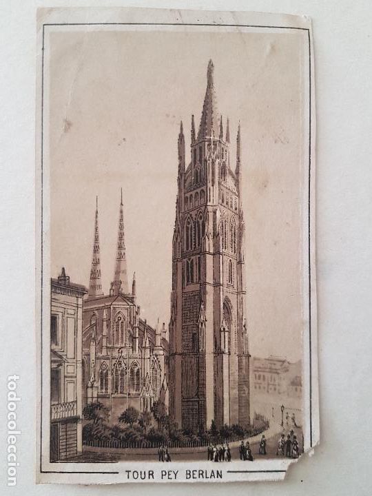 Coleccionismo cromos antiguos: GRAND BAZAR DE LA VILLE DE BORDEAUX CROMOS LITOGRAFICOS PEQUE&Ntilde;O FORMATO