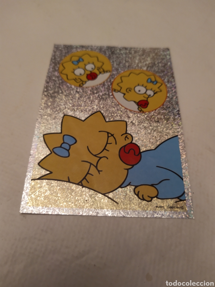 Coleccionismo cromos antiguos: Simpsons.Cromo 78. A&ntilde;o 2000 - Foto 1