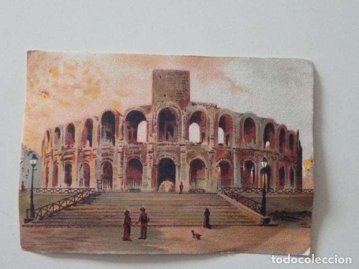 Coleccionismo Cromos antiguos: Cromo Las arenas de Arles (La Felicidad. Julio Mart&iacute;nez Arias)