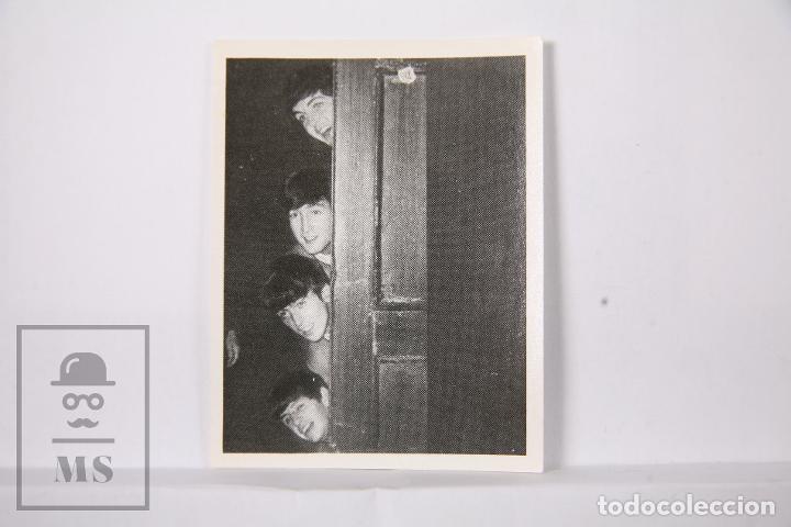 Coleccionismo cromos antiguos: Cromo The Beatles en fotos - N&uacute;mero 6 - Bruguera, 1966 - Fotocromo