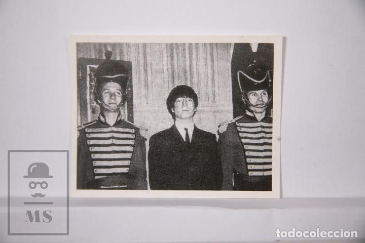 Coleccionismo cromos antiguos: Cromo The Beatles en fotos - N&uacute;mero 45 - Bruguera, 1966 - Fotocromo