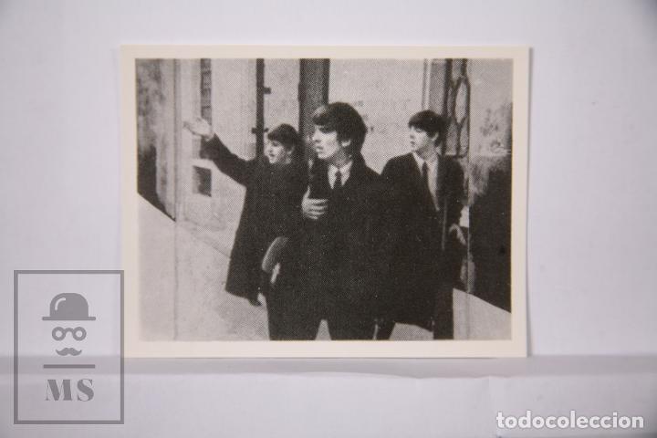 Coleccionismo cromos antiguos: Cromo The Beatles en fotos - N&uacute;mero 53 - Bruguera, 1966 - Fotocromo