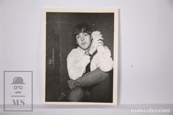 Coleccionismo cromos antiguos: Cromo The Beatles en fotos - N&uacute;mero 71 - Bruguera, 1966 - Fotocromo