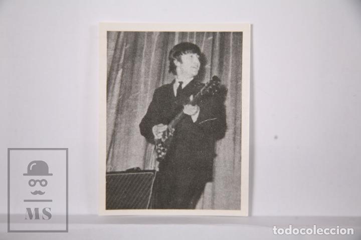 Coleccionismo cromos antiguos: Cromo The Beatles en fotos - N&uacute;mero 74 - Bruguera, 1966 - Fotocromo