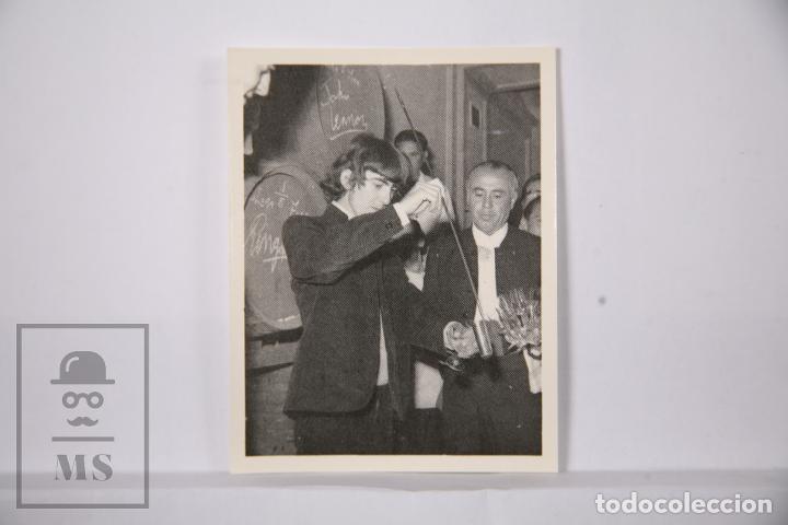 Coleccionismo cromos antiguos: Cromo The Beatles en fotos - N&uacute;mero 92 - Espa&ntilde;a - Bruguera, 1966 - Fotocromo