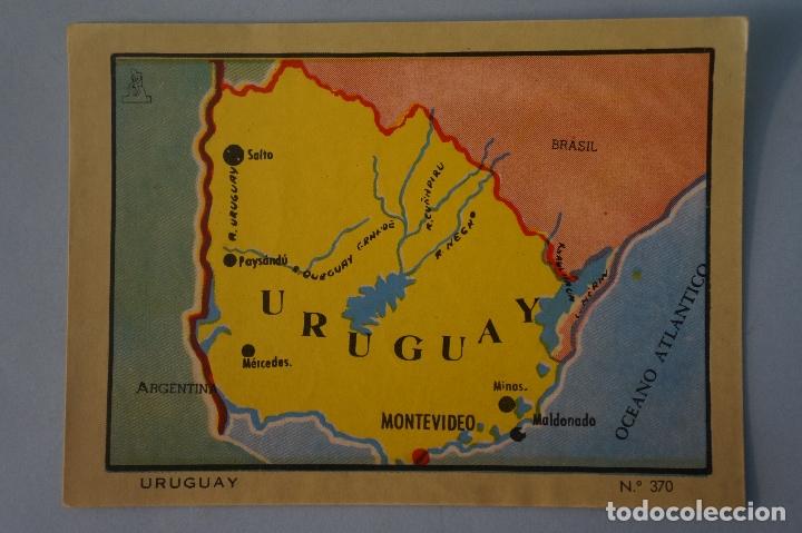 Sammeln alte Sammelbilder: CROMO DE URUGUAY DESPEGADO N&ordm; 370 A&Ntilde;O 1962 DEL ALBUM COLECCION UNIVERSAL DE ALES