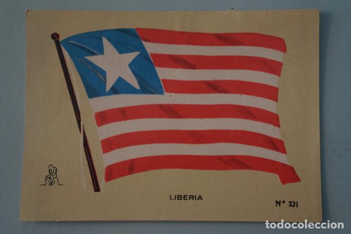 Coleccionismo cromos antiguos: CROMO DE LIBERIA DESPEGADO N&ordm; 231 A&Ntilde;O 1962 DEL ALBUM COLECCION UNIVERSAL DE ALES