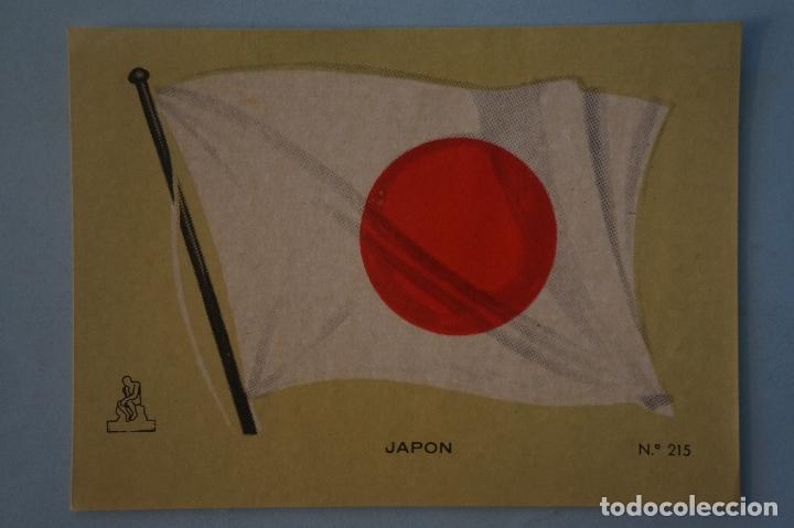 Coleccionismo cromos antiguos: CROMO DE JAPON DESPEGADO N&ordm; 215 A&Ntilde;O 1962 DEL ALBUM COLECCION UNIVERSAL DE ALES