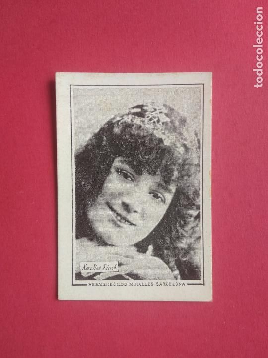 Coleccionismo Cromos antiguos: CROMOS COMPA&Ntilde;IA GENERAL TABACOS DE FILIPINAS SERIE A N&ordm; 32 KAROLINE FINCK