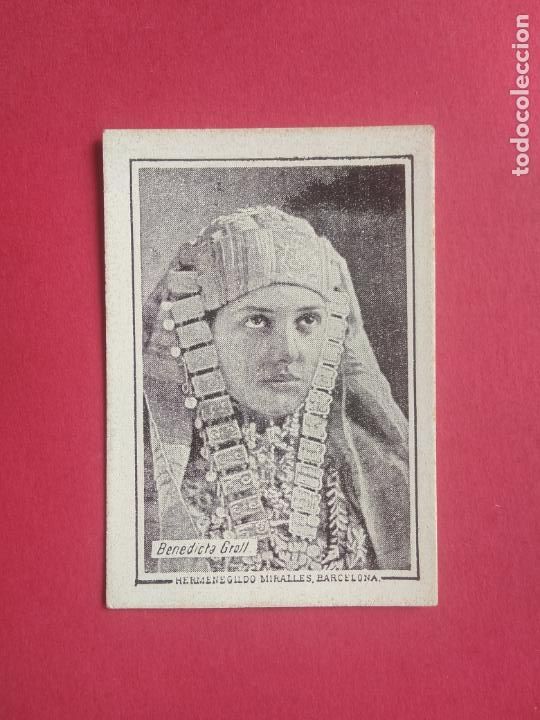 Coleccionismo Cromos antiguos: CROMOS COMPA&Ntilde;IA GENERAL TABACOS DE FILIPINAS SERIE A N&ordm; 39 BENEDICTA GROLL