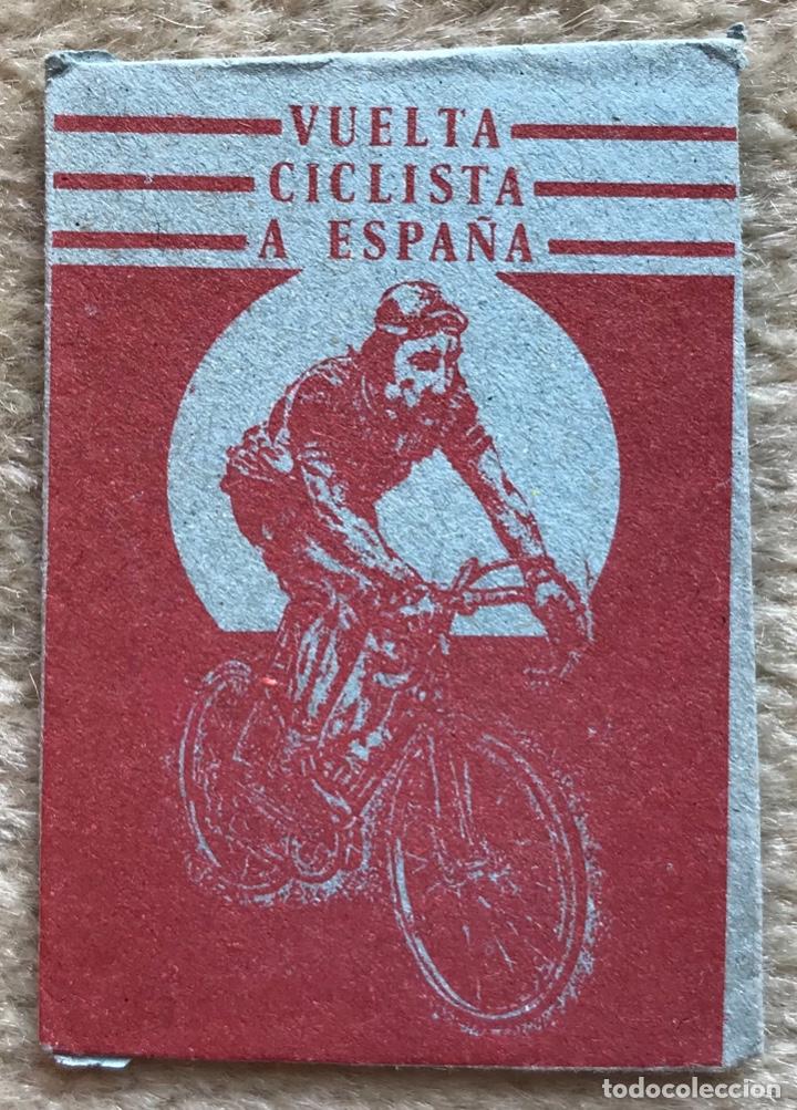 Coleccionismo cromos antiguos: Sobre de cromos &Aacute;lbum la vuelta ciclista a espa&ntilde;a - Ediciones Sureste (La Raya - Murcia) - Vac&iacute;o