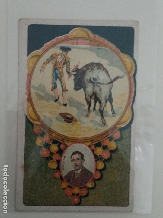 Colecionismo Cromos antigos: Cromo Chocolate Imperial. N&ordm; 17. Adorno con banderillas