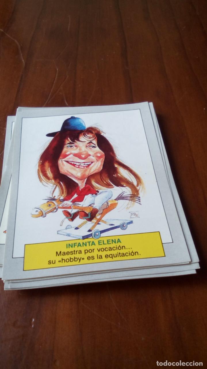 Coleccionismo cromos antiguos: cromo karikatas INFANTA ELENA