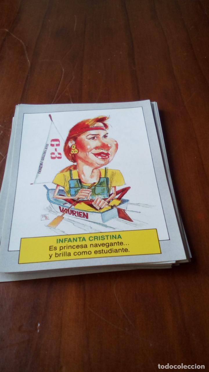 Coleccionismo cromos antiguos: cromo karikatas INFANTA CRISTINA
