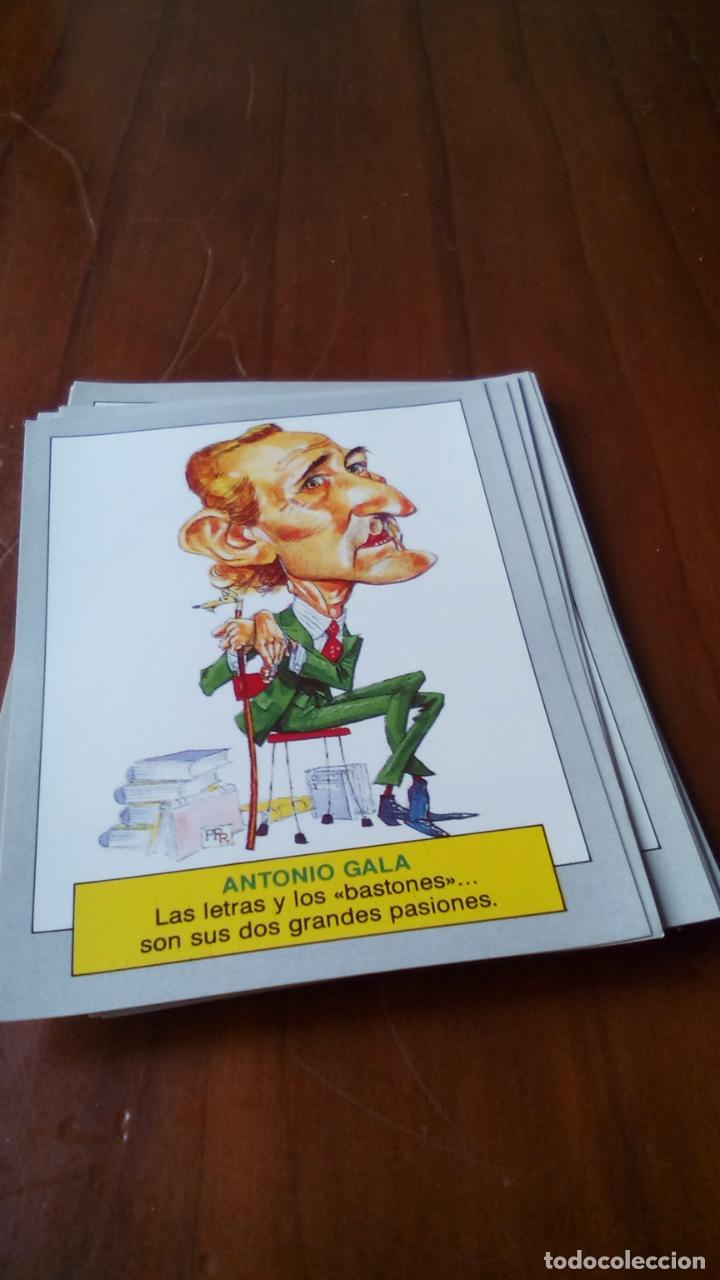 Coleccionismo cromos antiguos: cromo karikatas ANTONIO GALA - Foto 1