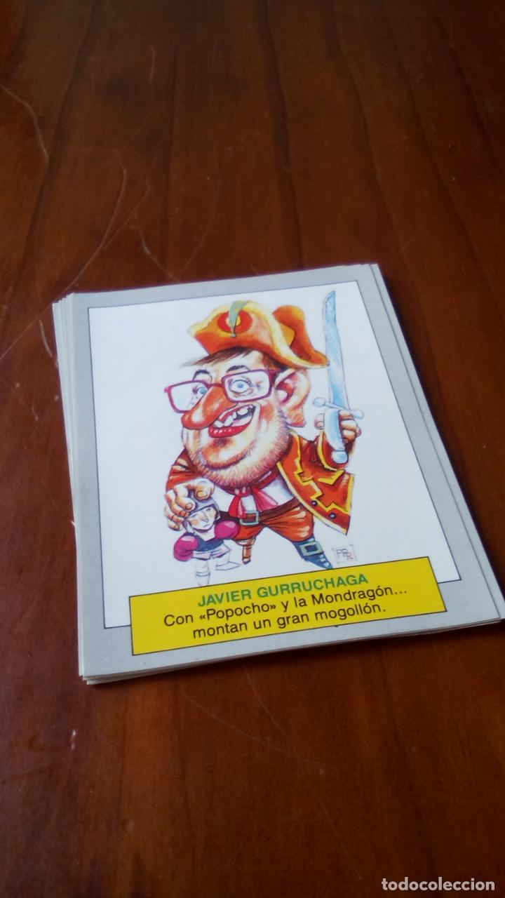 Coleccionismo cromos antiguos: cromo karikatas JAVIER GURRUCHAGA - Foto 1