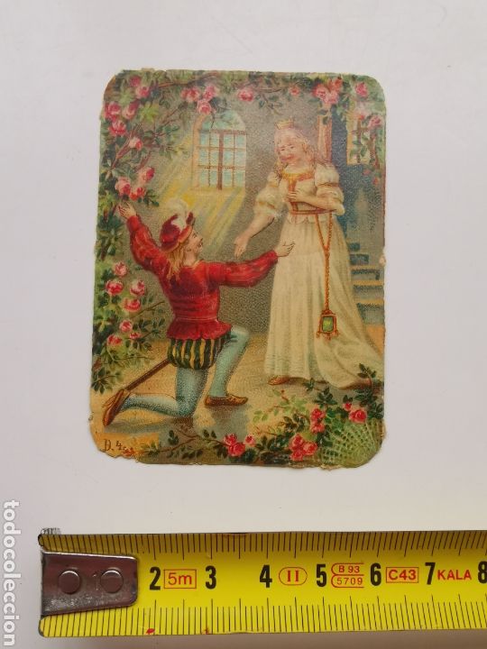 Coleccionismo cromos antiguos: Cromo chocolate Amatller. Cuento D4 - Foto 1