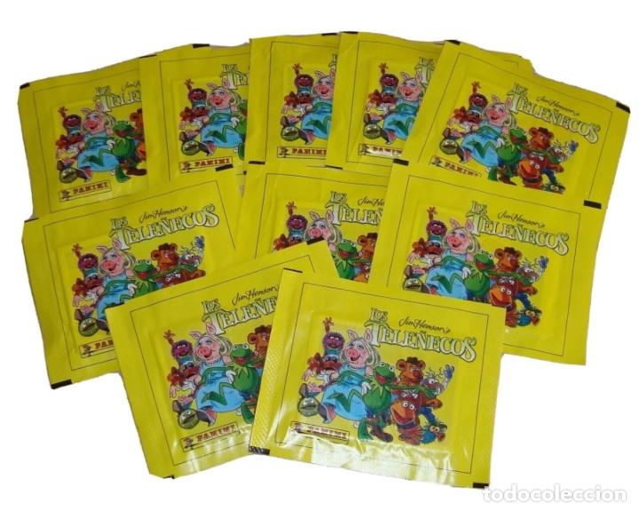 Coleccionismo Cromos antiguos: LOS TELE&Ntilde;ECOS 10 SOBRES DE CROMOS SIN ABRIR PANINI 2012