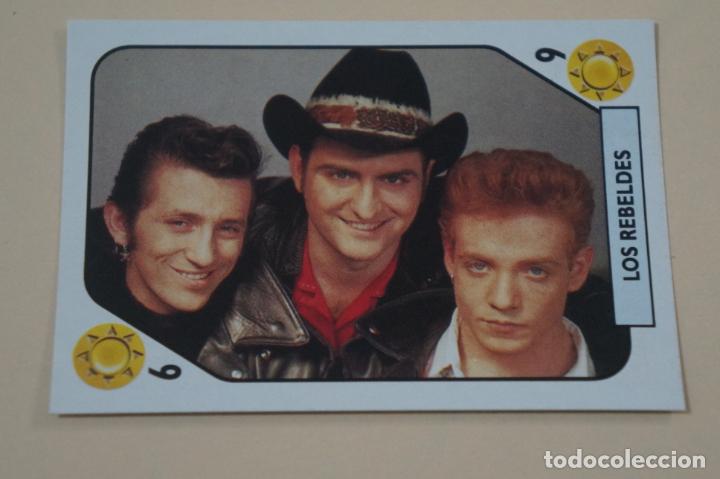 Collectionnisme Cartes &agrave; collectionner anciennes: CROMO DE LOS REBELDES SIN PEGAR A&Ntilde;O 1988 DEL ALBUM TELE BANCO POP STARS DE ESTE