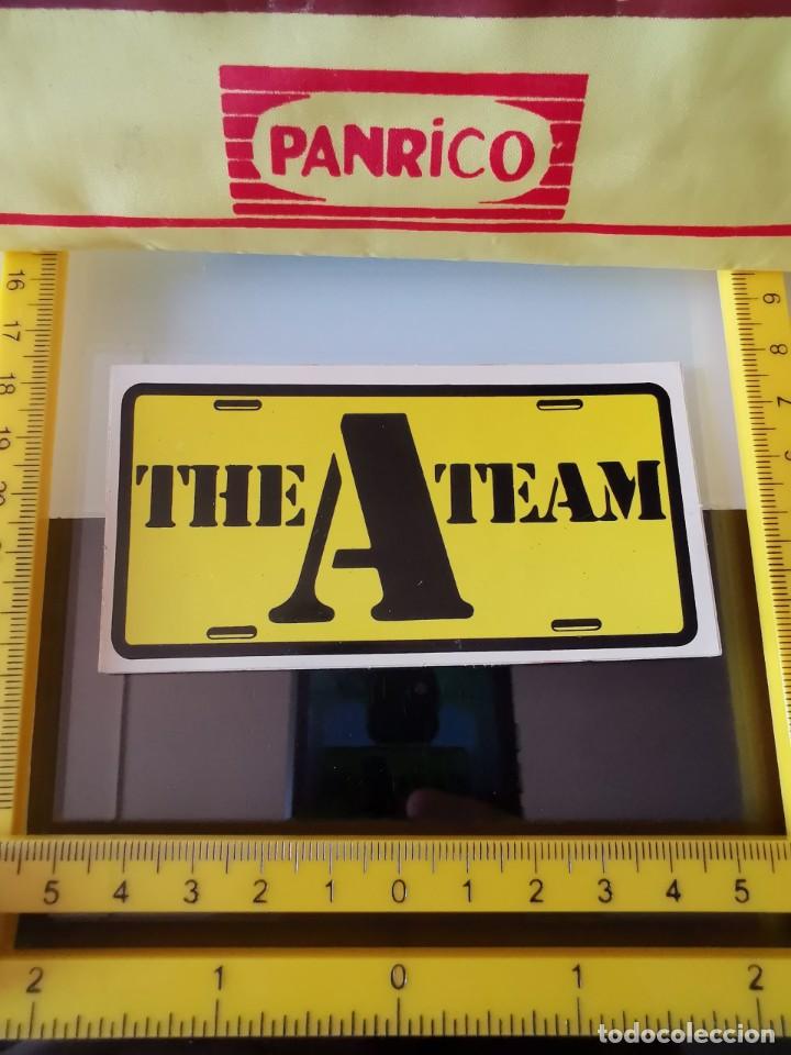 Coleccionismo cromos antiguos: CROMO PEGATINA EL EQUIPO A - MISTER T - M.A. BARRAKUS PROMOSTAFF