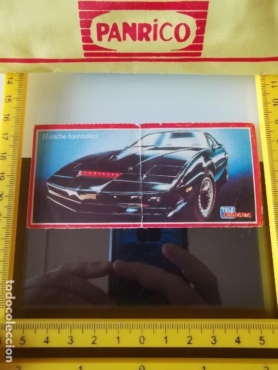 Coleccionismo Cromos antiguos: CROMO PEGATINA SIN PEGAR TELE INDISCRETA SERIE TV COCHE FANT&Aacute;STICO TELEINDISCRETA