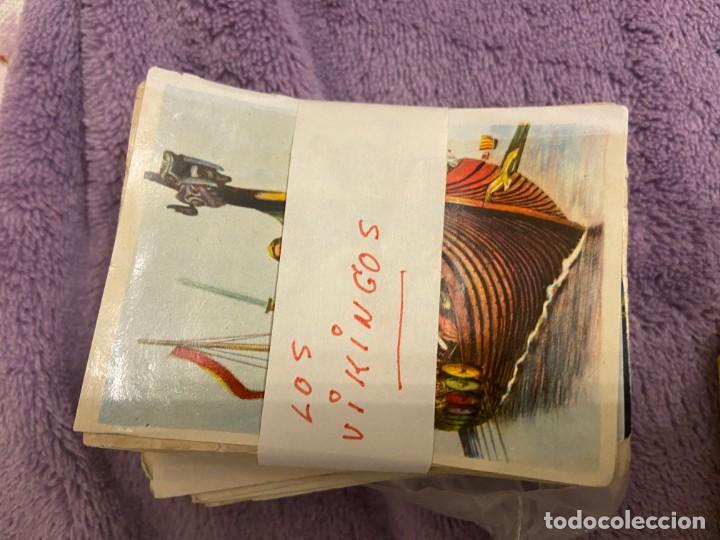 Coleccionismo cromos antiguos: vikingos 116 cromos entre el n&ordm; 1 y el 150 se venden sueltos caja 7 ma