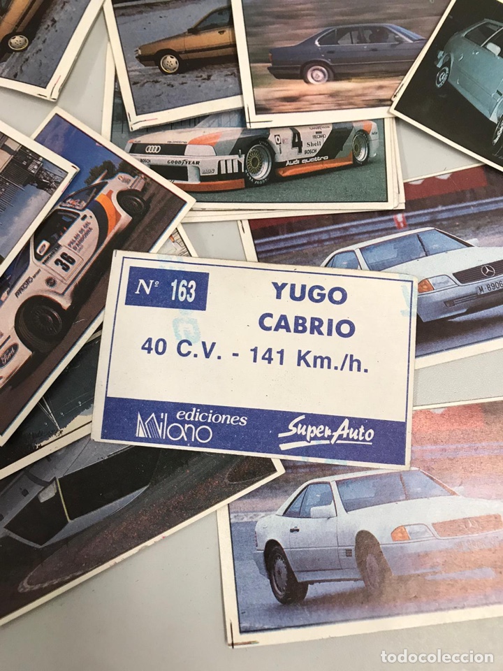 Coleccionismo cromos antiguos: Lote de cromos coches - Foto 2