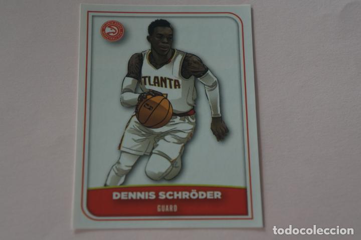 Collectionnisme Cartes &agrave; collectionner anciennes: CROMO BALONCESTO SCHRODER DEL ATLANTA HAWKS SIN PEGAR N&ordm; 15 LIGA NBA 2017-2018/17-18 PANINI