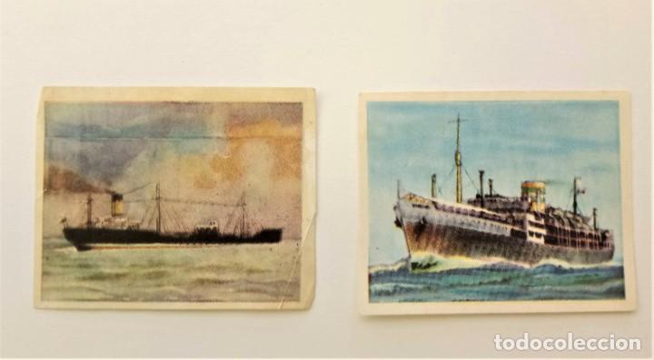 Coleccionismo cromos antiguos: Barcos - Foto 1