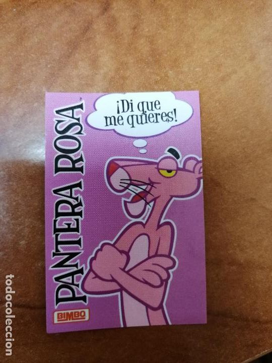 Coleccionismo cromos antiguos: CROMO DE BIMBO ( LA PANTERA ROSA ) 2012 - Foto 1