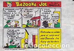 Coleccionismo cromos antiguos: CROMO CHICLES BAZOOKA BAZOOKA Y SUS AMIGOS - Foto 1