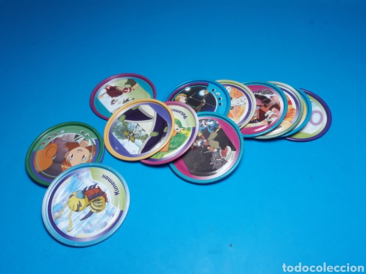 Coleccionismo cromos antiguos: Lote de 15 rappers Digimon - Foto 1