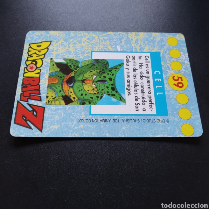Coleccionismo cromos antiguos: CROMO - N&ordm; 059 - DRAGON BALL Z SERIE 1 (AZUL) - PANINI - Foto 6