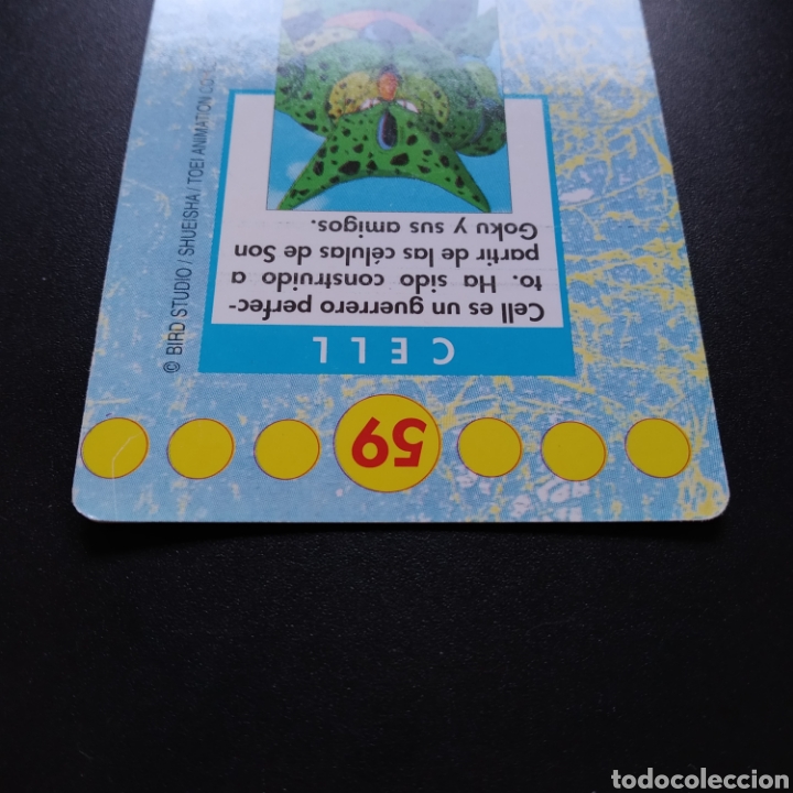 Coleccionismo cromos antiguos: CROMO - N&ordm; 059 - DRAGON BALL Z SERIE 1 (AZUL) - PANINI - Foto 8