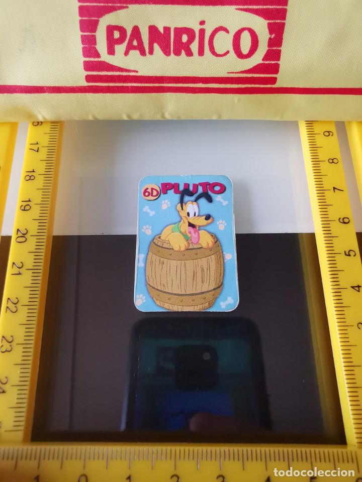 Coleccionismo cromos antiguos: PEGATINA CROMO SNACKS PEGUI DISNEY 6D PLUTO - Foto 1