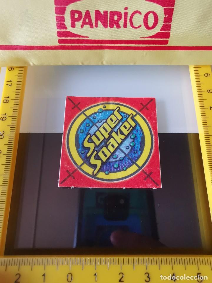 Coleccionismo cromos antiguos: PEGATINA CROMO SUPER SOAKER HASBRO PROMOSTAFF - Foto 1